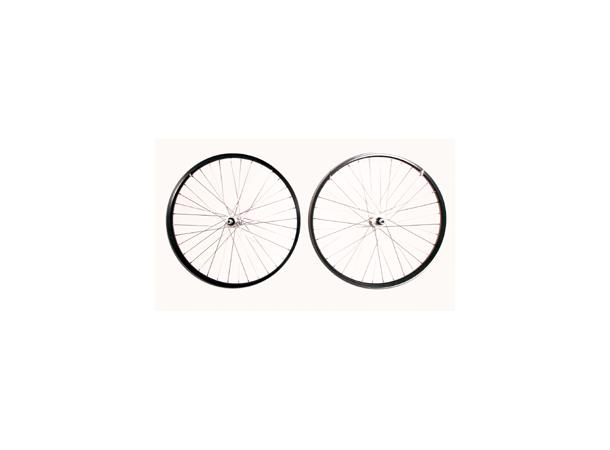 HJC V-brems 24"/507mm Sort Forhjul HJC P6NS felg, fast aksling, mutter 